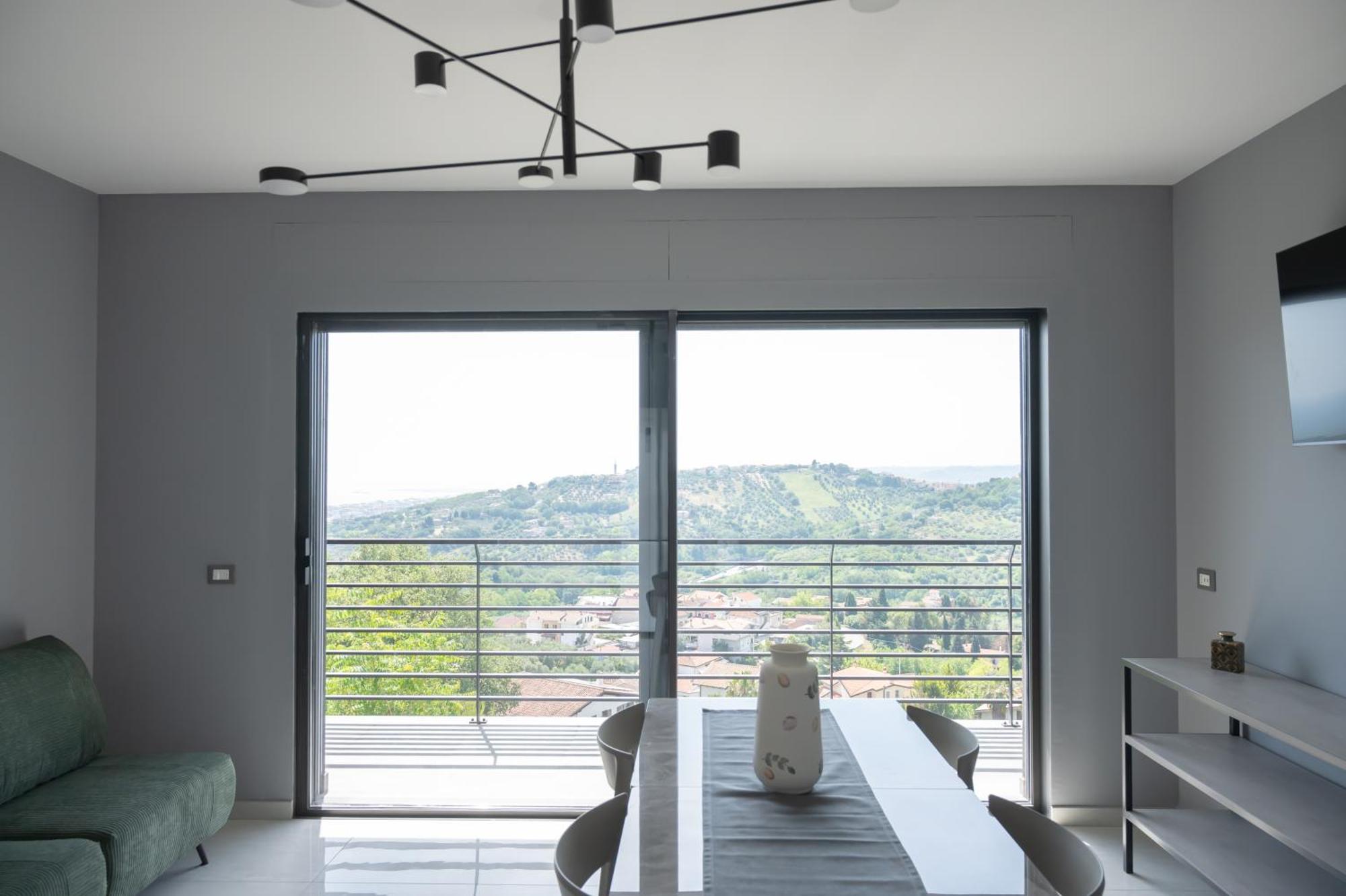 Casa Vista Mare E Colline A Montesilvano Colle Dış mekan fotoğraf