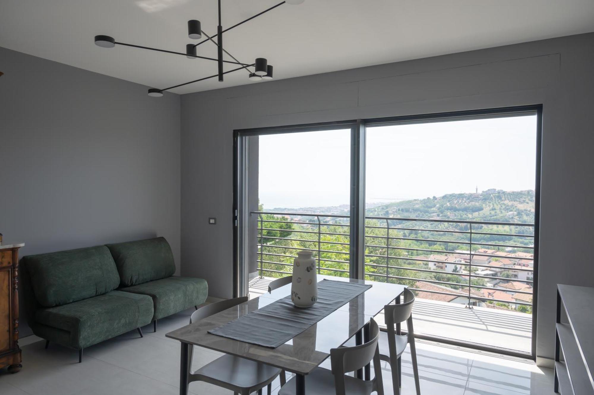 Casa Vista Mare E Colline A Montesilvano Colle Dış mekan fotoğraf